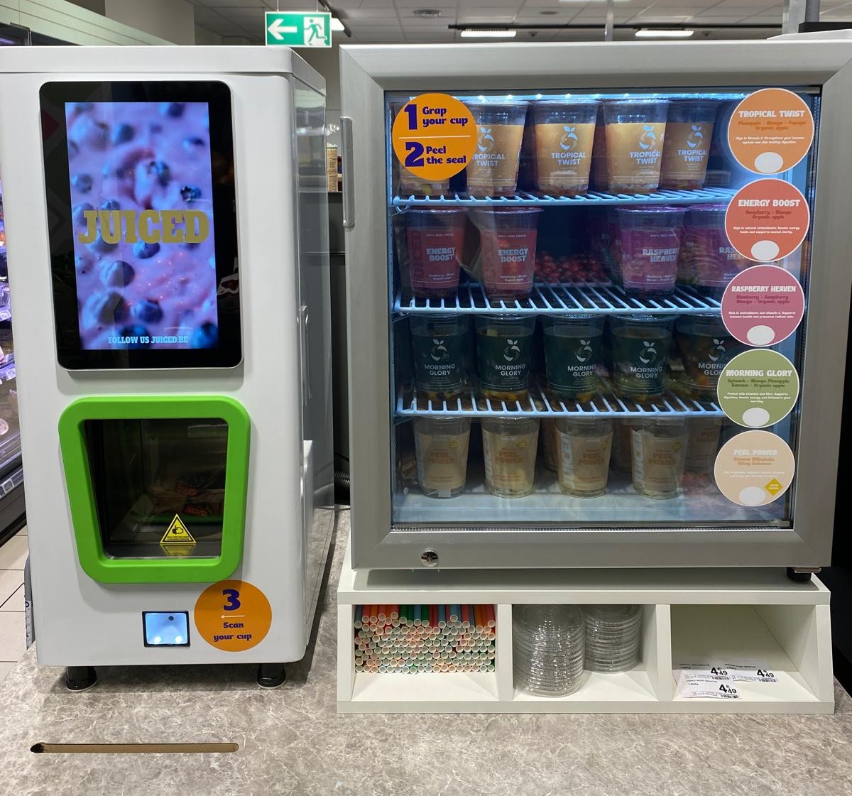 JUICED Self-Service Machine